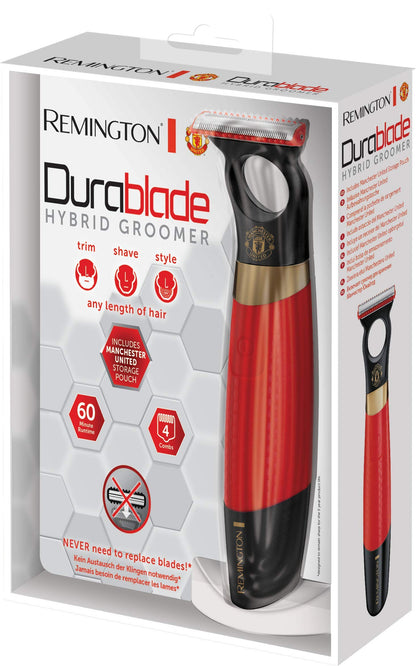 Remington Manchester United Durablade Cordless Electric Shaver with Storage Pouch