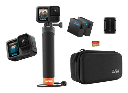 GoPro HERO13 Black Pack + Accessories action sports camera 27.6 MP 5.3K Ultra HD CMOS 25.4 / 1.9 mm (1 / 1.9") Wi-Fi 121 g